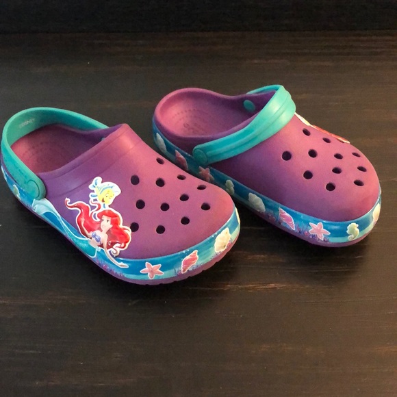 crocs little mermaid